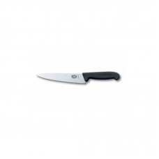Кухонный нож Victorinox Fibrox разделочный 12 см, черный (5.2003.12)