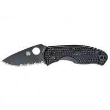 Нож Spyderco Persistence FRN Black Blade полусеррейтор (C136PSBBK)