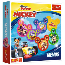 Настольная игра Trefl Мемо. Микки Маус на родстерах (Memos: Mickey and The Roadster Racers) (01601)