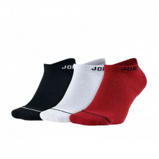 Носки Nike U ED CUSH POLY NS 3PR 144 DX9656-902 46-50 3 пари Червоний/Білий/Чорний (196152694331)