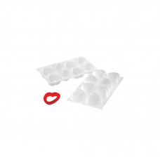 Форма для выпечки Silikomart Amorini 63x65 mm h 39 mm + каттер (Amorini/C)