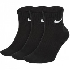 Носки Nike U NK EVERYDAY LTWT ANKLE 3PR SX7677-010 46-50 3 пари Чорні (888407237454)