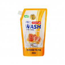 Жидкое мыло Pro Wash Молоко и мед дой-пак 460 г (4262396140265)