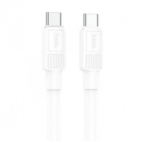 Кабель HOCO X84 Solid Type-C to Type-C 1м charging, ток до 3A для смартфонов 60W Белый (104021) Кабель HOCO X84 Solid Type-C to Type-C 1м charging, ток до 3A для смартфонов 60W Белый (104021)