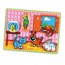 Пазл Viga Toys Домашние животные (56440)