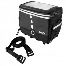 Велосумка на руль Neo Tools 600D 23 х 12 х 17 см Black (91-009)