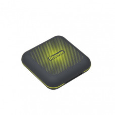 Кейс для капсул Fitseven TP005GY, графитовый с желтым