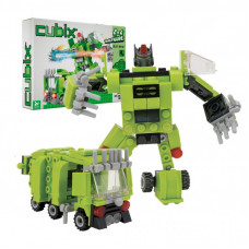 Конструктор Cubix Traxfigure 2-в-1, зеленый (39727/1)