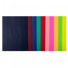 Набор цветной бумаги А4 DARK+NEON BM.2721020-99, 80г/м2, 10 цветов 20 листов