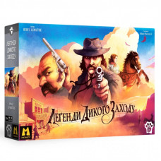 Настольная игра WoodCat Легенды Дикого Запада (Western Legends) (укр.) (W0016)