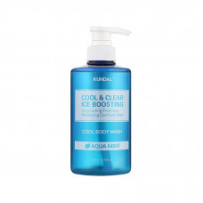 Гель для душа Kundal Cool & Clear Ice Boosting Cool Body Wash Aqua Mint 500 мл (8809809421199)