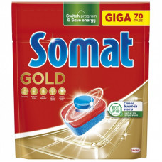Таблетки для посудомоечных машин Somat Gold 70 шт. (9000101577136/9000101808834)