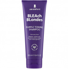 Шампунь Lee Stafford Bleach Blondes Purple Toning для осветленных волос 250 мл (5060282705777)