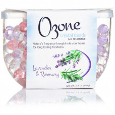 Освежитель воздуха Ozone Crystal Beads Кристаллический на основе геля Лаванда и розмарин 150 г (4770416340576)