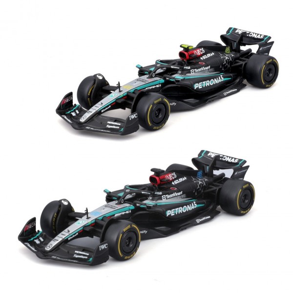 Коллекционная автомодель Mercedes-AMG F1 W15 Performance (2024) Bburago 18-38208, 1:43 масштаб Коллекционная автомодель Mercedes-AMG F1 W15 Performance (2024) Bburago 18-38208, 1:43 масштаб