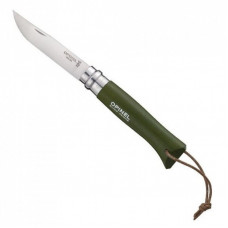 Нож Opinel №8 Inox VRI Trekking зеленый, без упаковки (001703)