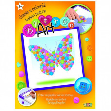 Набор для творчества Sequin Art BUTTON Butterfly (SA1528)