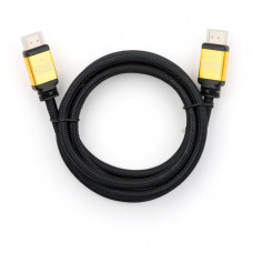 Кабель мультимедийный HDMI M to HDMI M 3.0m V2.0 Vinga (VCPDCHDMI2VMM3BK)