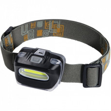 Фонарь Hama Headlamp COB 110 LED L110 Grey/Orange (00136694)