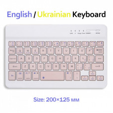 Клавиатура BeCover Bluetooth UA Pink (713411)