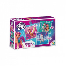Пазл DoDo 3 в 1 My Little Pony (200384)