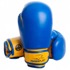 Боксерские перчатки PowerPlay 3004 JR 6oz Blue/Yellow (PP_3004JR_6oz_Blue/Yellow)