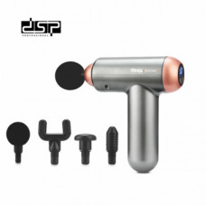 Массажер Аккумуляторный для тела мышечный портативный ручной 4 насадки Massage Gun DSP 80025 (108941)