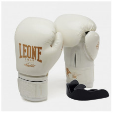 Боксерские перчатки Leone GN059W White/Gold 16 унцій (GN059W_White_16oz)