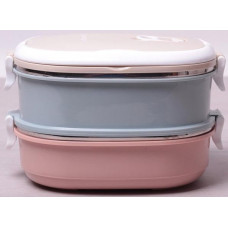 Ланч-бокс Kamille Food Box 2 ємності по 700 мл, 20х14.5х13.5см (114251)