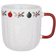 Кружка різдвяна порцелянова "Happy Holidays" 345мл (110351)