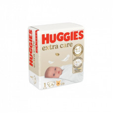 Подгузники Huggies Extra Care Размер 1 (2-5 кг) 22 шт (5029053583235)