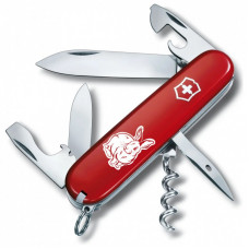 Нож Victorinox Spartan Zodiac Red "Водяний Кролик" (1.3603_Z2030u)