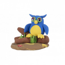 Набор для творчества Paulinda Super Dough Happy land 75г Сова (PL-081165-1)