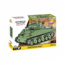 Конструктор Cobi Вторая Мировая Война Танк M4 Шерман, 312 деталей (COBI-2715)