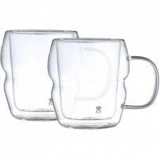 Набор чашек MasterPro Mixology з подвійними стінками 450 мл, 2 шт (BGMP-20206)