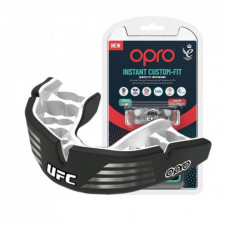 Капа Opro Instant Custom-Fit UFC Silver/Black (102529002) (Instan_Silver/Black)