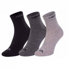 Носки Head Quarter 3P Unisex 761011001-005 3 пари Сірий/Білий/Чорний 35-38 (8720245180030)