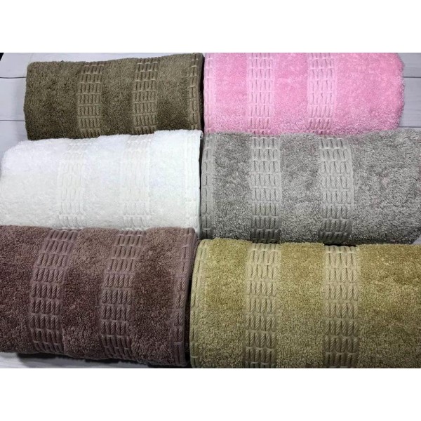 Набір 6 рушників Pupilla Bamboo Destina 50х90см (лицьові), бамбук (113951) Набір 6 рушників Pupilla Bamboo Destina 50х90см (лицьові), бамбук (113951)