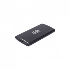 Карман внешний AgeStar mSATA, USB3.0 Metal black (3UBMS2(BLACK))