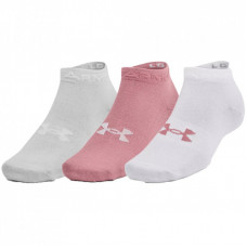 Носки Under Armour 1365745-697 Essential Low Cut 3 пари рожевий MD (196040308609)