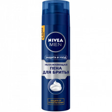 Пена для бритья Nivea Men Классическая увлажняющая с алоэ вера 200 мл (4005808222599)