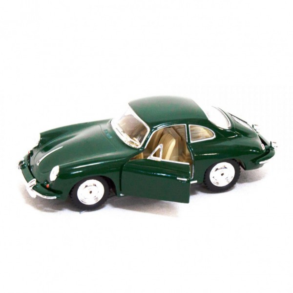 Коллекционная игрушечная модель Porsche 356B Carrera KT5398W  инерционная (Зелёный)