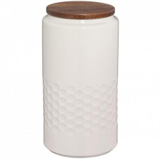 Емкость для сыпучих продуктов Kela Mellis White 1,3 л 10,5х20,5 см (12085)