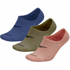 Носки Nike U NK EVERYDAY PLUS CUSH FOOTIE DH5463-995 34-38 3 пари Мультиколор (195244773299)