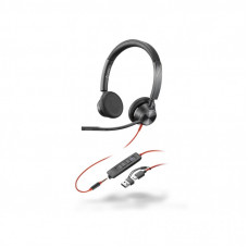 Наушники Poly Poly Blackwire 3325-M USB-A/USB-C Black (8X222AA)