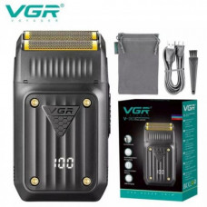 Электробритва VGR V-363 шейвер для сухого бритья с LED Дисплеем Черный (107861)