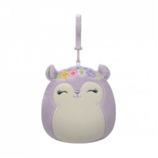 Мягкая игрушка Squishmallows на клипсе – Белка Сидни 9 см (SQCP00180)