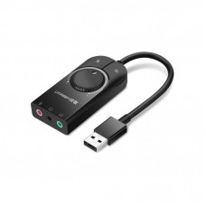 Звуковая плата Ugreen CM129 black (40964)