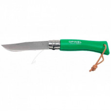 Нож Opinel №7 Inox VRI Trekking зеленый, без упаковки (002210)