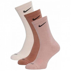 Носки Nike U NK EVERYDAY PLUS CUSH CREW SX6888-914 38-42 3 пари Бежевий/Коричневий (195244785957)